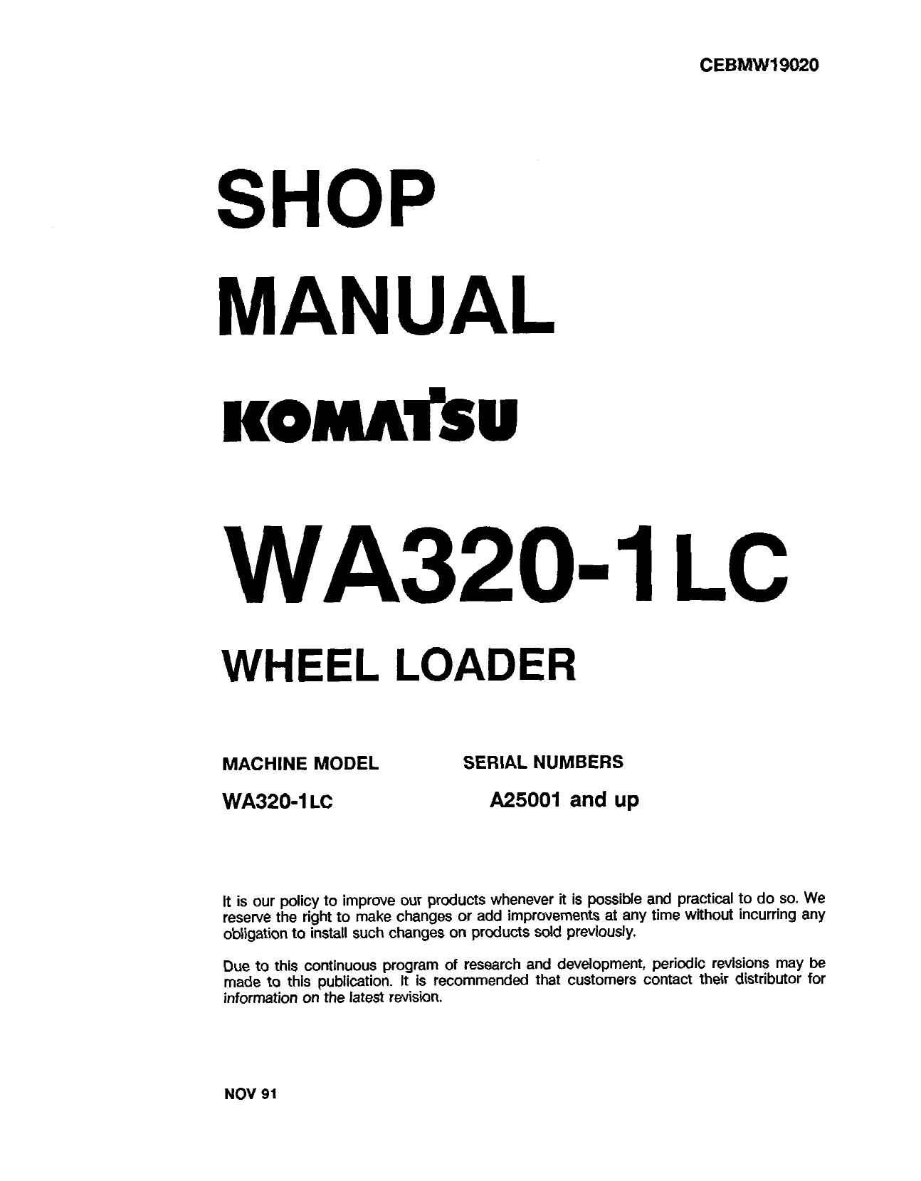 WA320-1LC