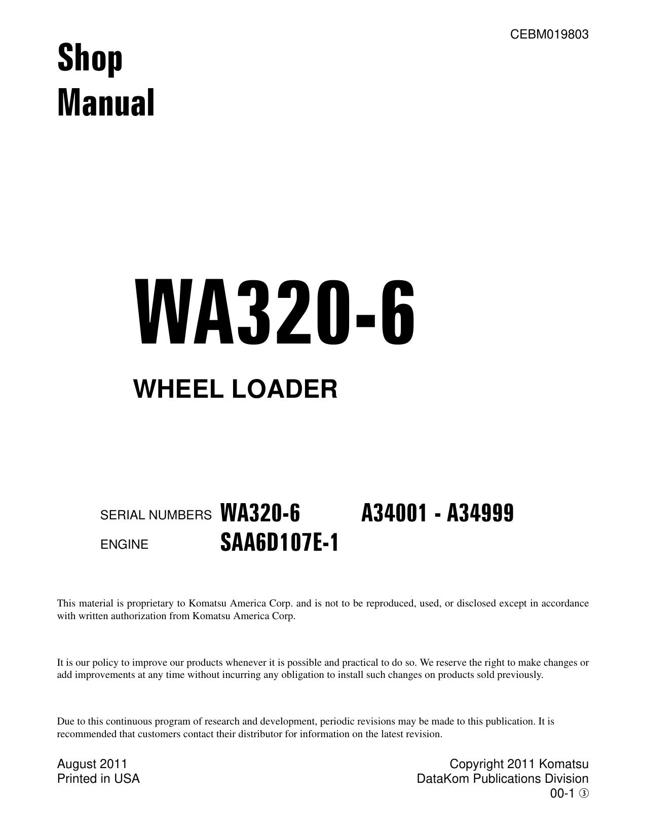 WA320-6