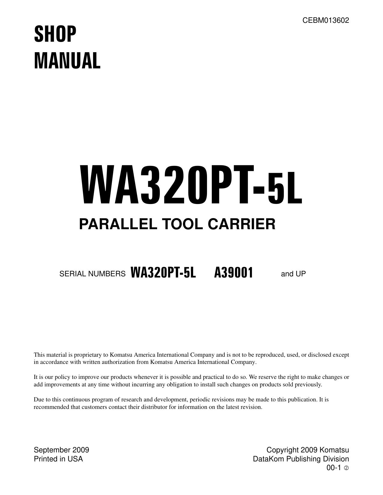 WA320PT-5L