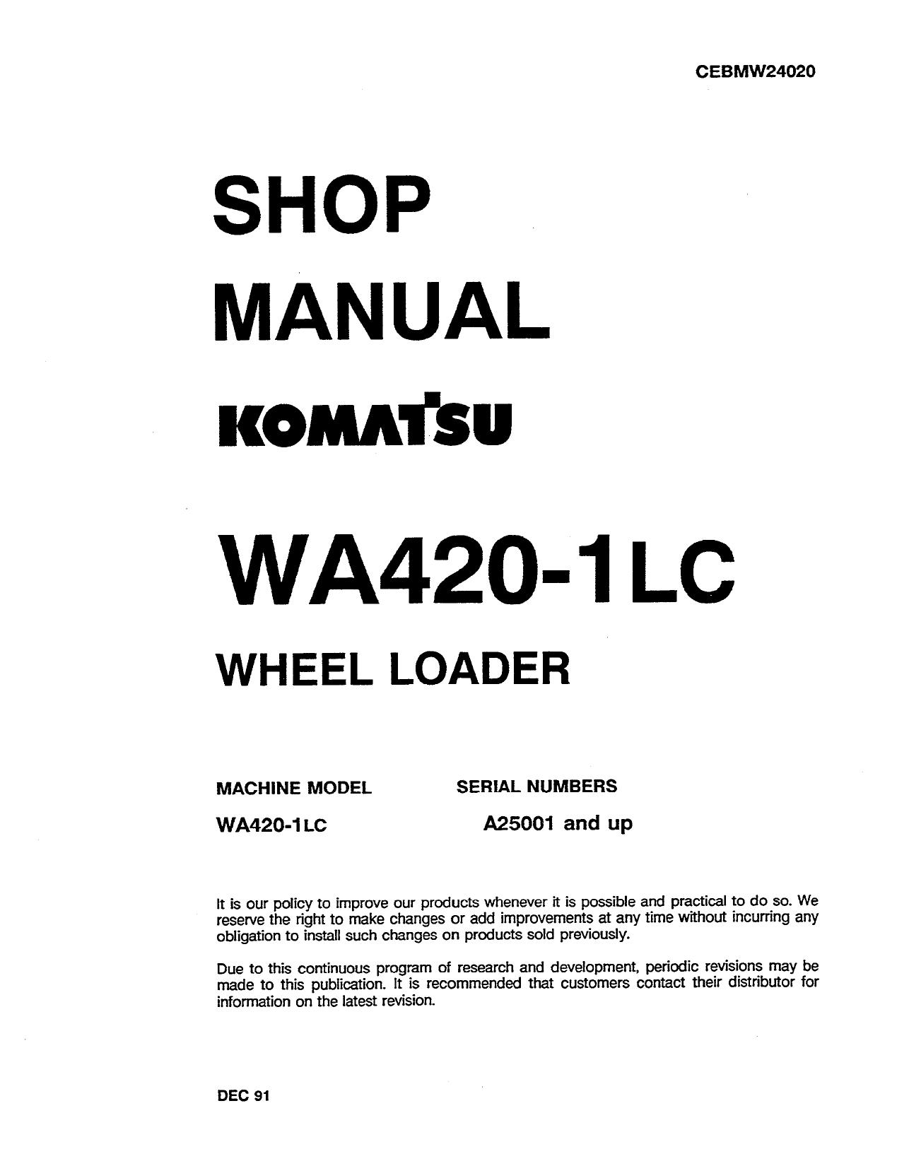 WA420-1LC