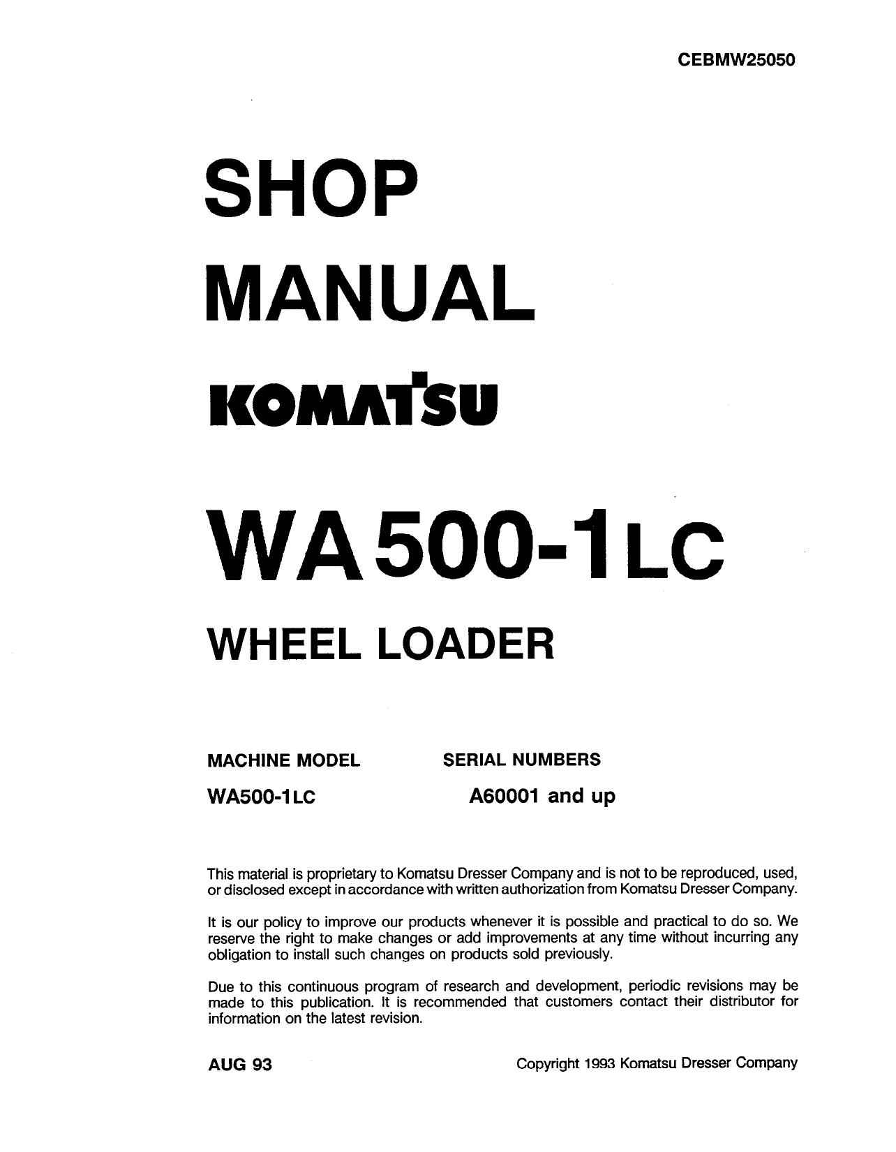WA500-1LC