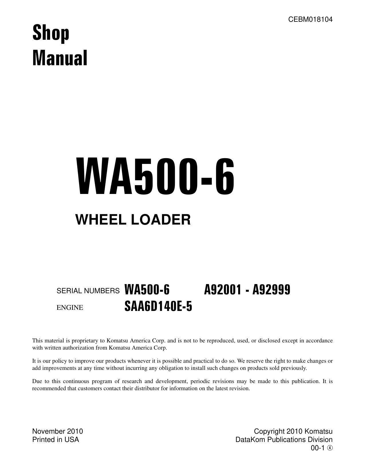 WA500-6