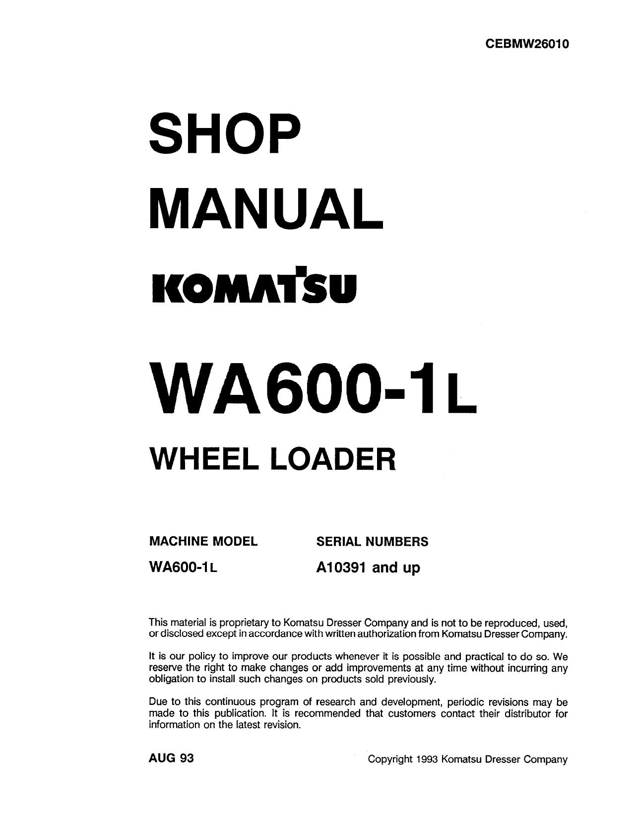 WA600-1L