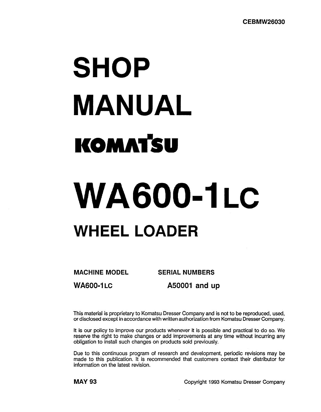 WA600-1LC